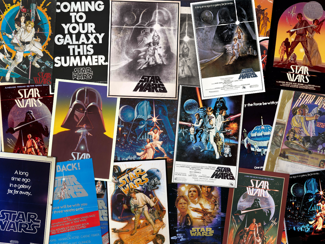 The History of Star Wars (1977) Posters