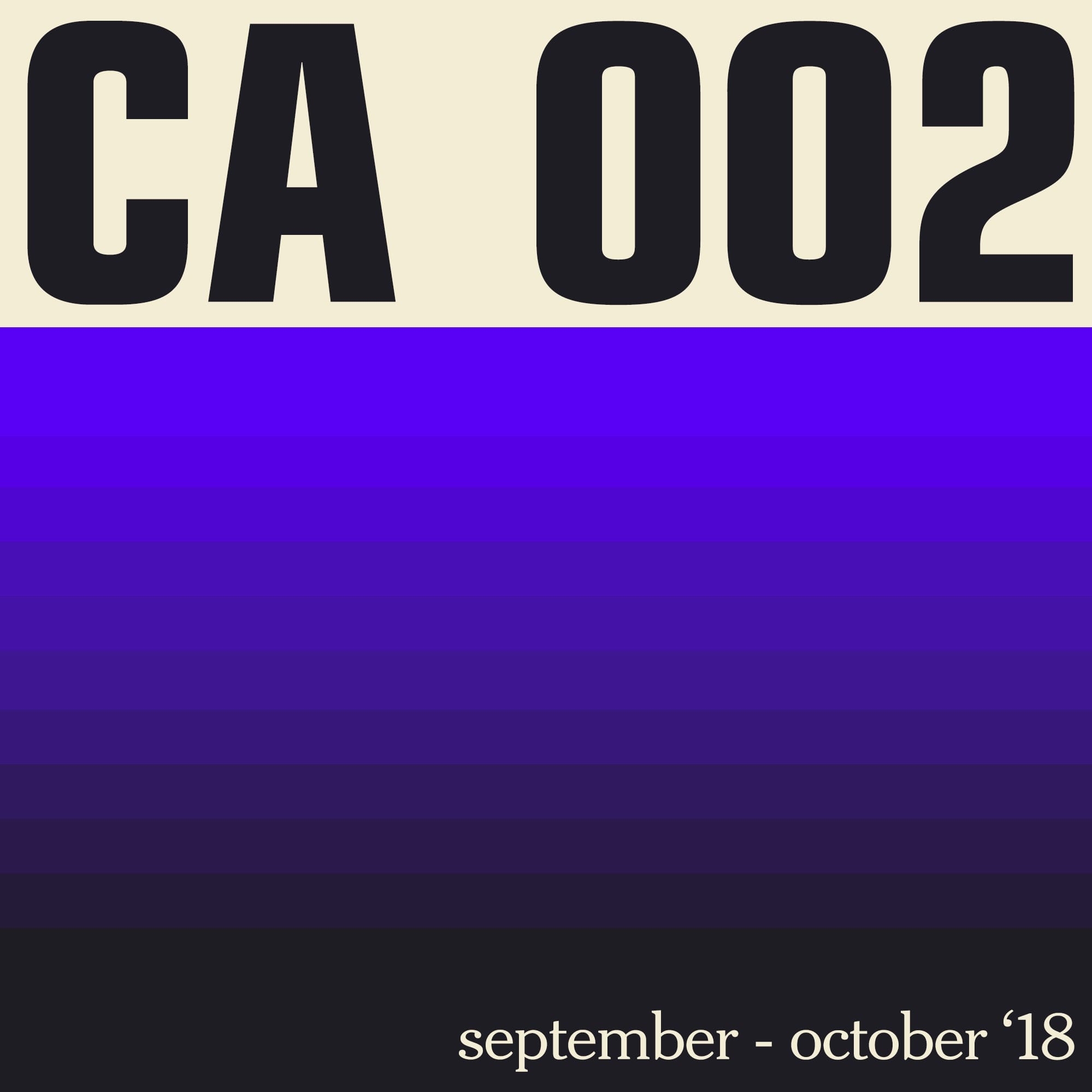 CA002 artwork