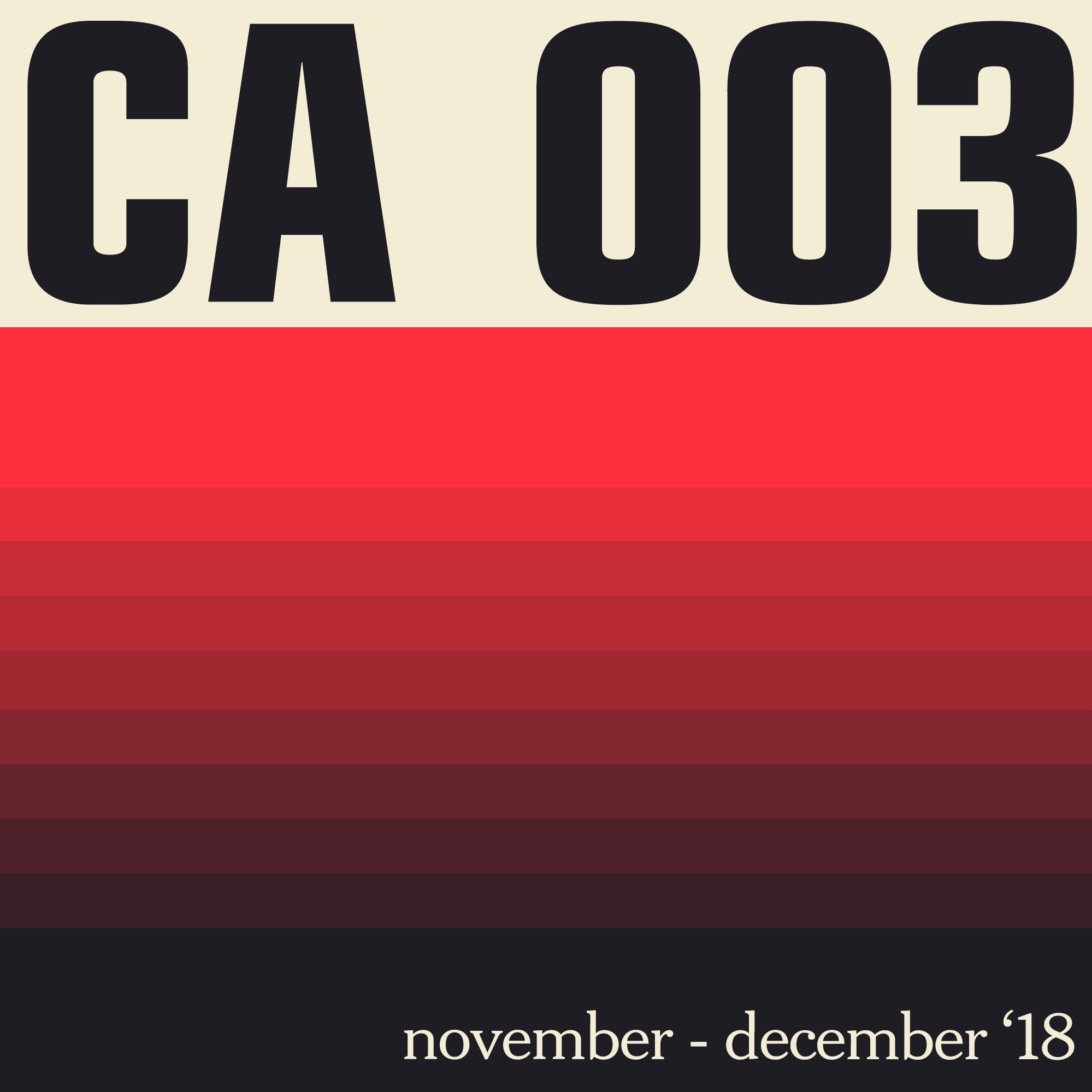 CA003 artwork