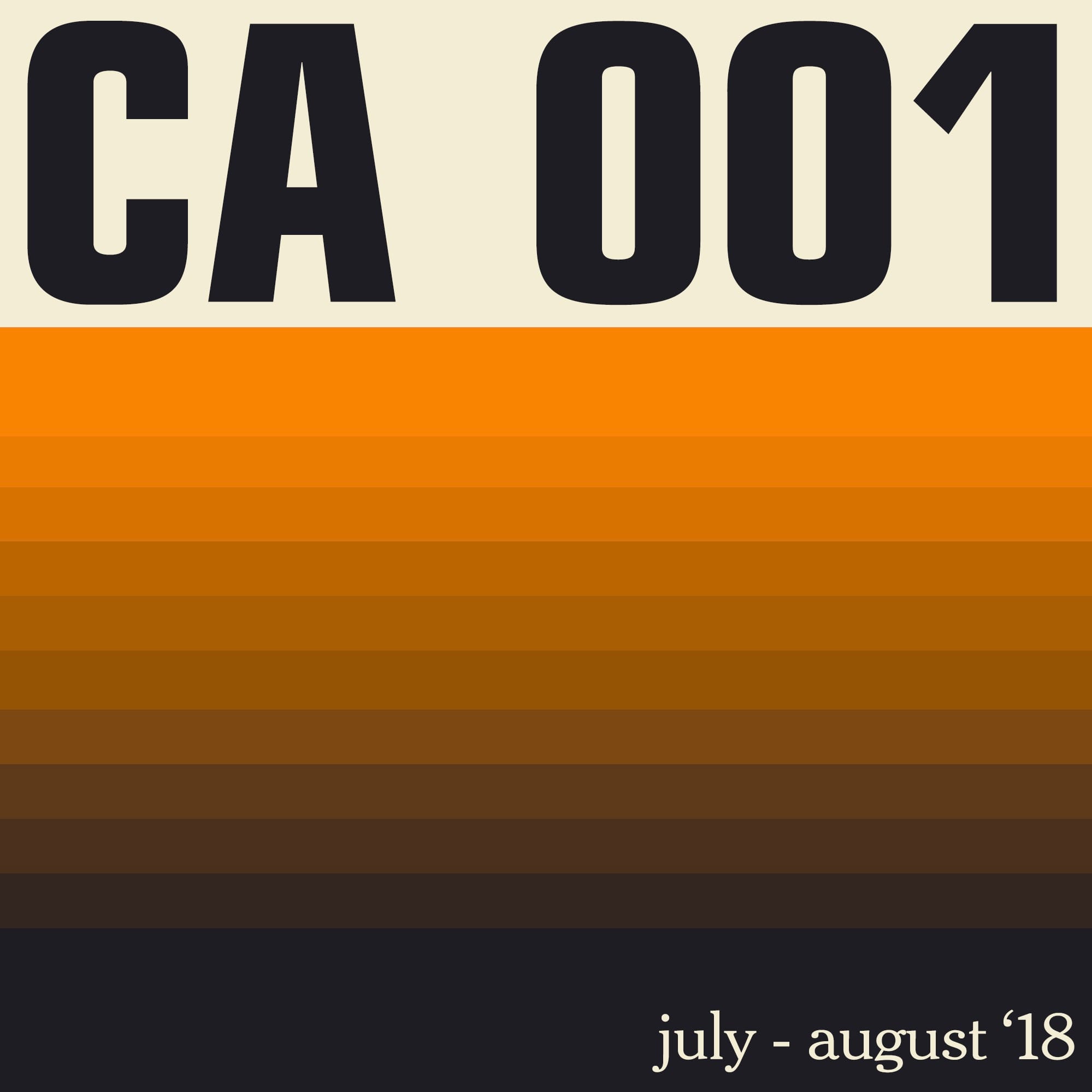 CA001 artwork